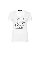 Karl Lightning Bolt T-shirt Karl Lagerfeld бял