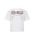 T-shirt Gigi Hadid Rock Tour Tommy Hilfiger бял